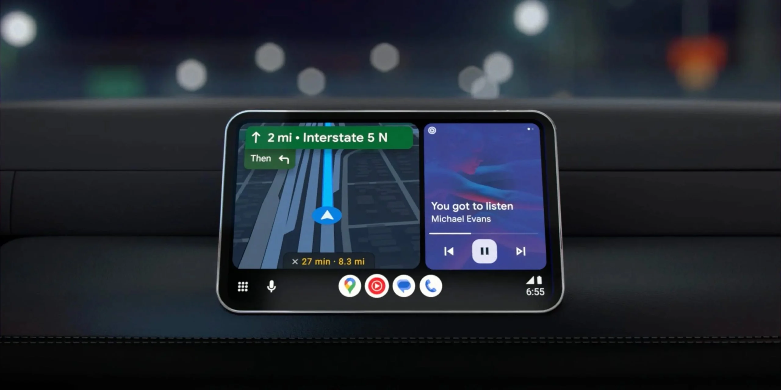 Android Auto Gets Some Slight Icon Redesigns in Google Maps